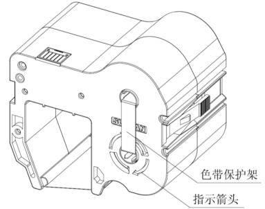 光纜標(biāo)牌打印機(jī)怎么色帶